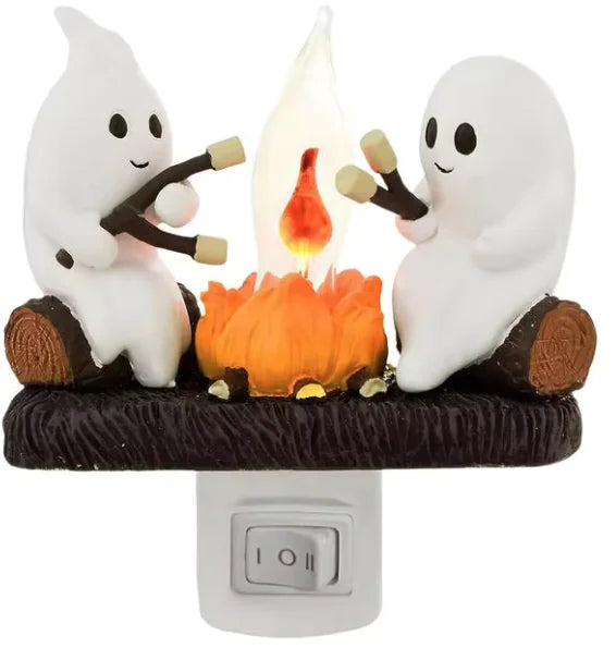 Ghost Campfire Flickering Nightlight