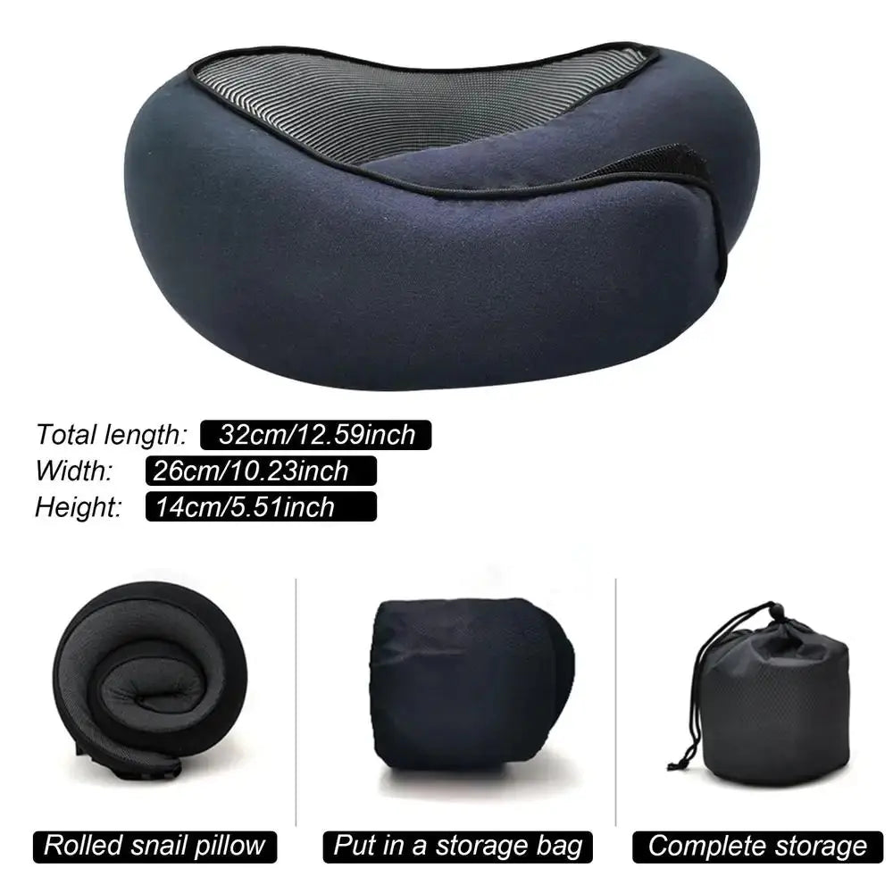 Cozy Voyage Memory Foam Travel Neck Pillow